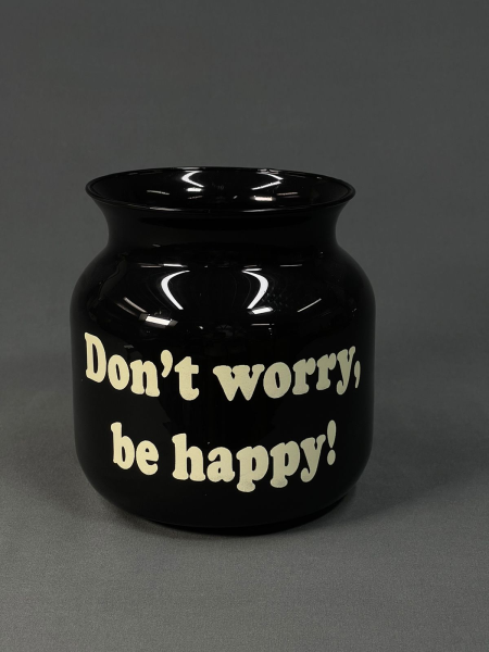 Ваза Don^t worry, be happy! Лемож-3